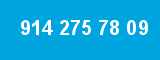 914 275 78 09 914 275 78 09